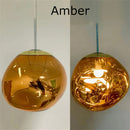 Ljojo LED Pendant Lava Lamp: Modern PVC Lighting for Home Decor & Kitchen Fixtures