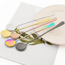 Ljojo Long-Handled Stainless Steel Soup & Dessert Spoon Set