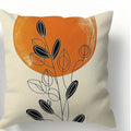 Ljojo Minimalist Geometric Round Printed Pillowcase - Bohemian Home Decor