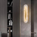 Ljojo Luxury Copper Wall Lamps for Living Room Staircase Corridor Marble Wall Lighting