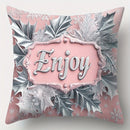 Cute Snowman Santa Claus Pillowcase by Ljojo - Home Decoration