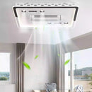 Ljojo Minimalist LED Fan Ceiling Light Modern Bedroom Dining Room Chandelier Home Decor