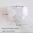 French Milk-white Glass Ceiling Chandelier Gold Lighting by Ljojo – Elegant Bedroom Decor Hanglamp