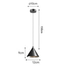Ljojo Minimalist LED Wall Lamp Italian Design Bedroom Aisle Background Wall Light