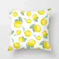 Lemon Pattern Summer Cushion Cover for Sofa Decor by Ljojo