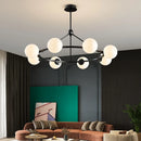 Modern LED Chandelier for Living Room | Sleek Pendant Light Fixture by Ljojo