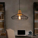 Ljojo Metal Pendant Lamp E27 Retro Industrial Modern Ceiling Lighting