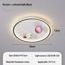 Astronaut LED Ceiling Light for Kids Boys Bedroom Dream Space Lighting by Ljojo