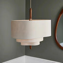 Japanese Wabi Sabi LED Ceiling Chandelier Pendant Light for Living Room by Ljojo