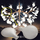 Nordic Modern Firefly Living Room Chandelier - Gold Black Room Decoration Lighting Chandelier by Ljojo