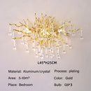 Ljojo Luxury Crystal Pendant Chandelier for Living Room Dining Bedroom