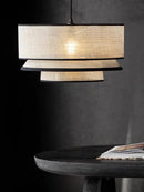 Nordic Fabric Ceiling Pendant Lamps Modern Bedroom Chandelier by Ljojo