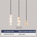 Modern Spanish Marble Pendant Light for Home, Dining Table & Foyer by Ljojo