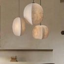 Ljojo Minimalism Wabi Sabi LED Pendant Light Modern Dining Room Hanging Lamp Luminaria