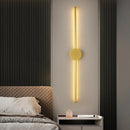 60/80/100CM LED Wall Sconce Strip Modern Aluminum Bedroom Living Room Wall Lamp Ljojo Lighting Fixtures