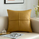 Ljojo Light Simulation Leather Thickened Throw Pillow