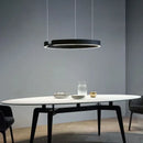 Nordic Designer Pendant Light: Round LED Chandelier for Dining Room by Ljojo