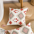 Boho Loop Tufted Tassel Pillow Cover for Home Decor by Ljojo