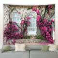 Ljojo 3D Flower Wall Tapestry Garden Poster for Living Room Bedroom Decor