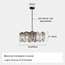 LED Chandelier Long For Dining Table Decor Bar Luxury Lampen Home Decor Pendant Lamp - Ljojo