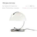 Bauhaus Table Lamp Orange Small - Modern Bedroom Living Room Night Mood Lighting by Ljojo
