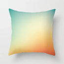 Gradient Ice Cream Color Polyester Pillow Cover by Ljojo - 45x45CM
