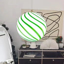 LED Pendant Lights Colorful Glass Hanging Lamp Chandelier Modern Suspension Luminaire by Ljojo