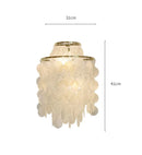 Ljojo Luxury Shell Wall Lamp - Gold Chrome Sconce Lighting