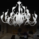 G4 LED Swan Chandelier Lighting for Bedroom | Elegant Foyer Chandelier by Ljojo