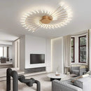 LED Modern Minimalist Ceiling Chandelier Lamps Stylish Design Art Suspension Pendant Lights by Ljojo