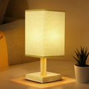 LED Table Lamps Simple Chinese Style Dimmable USB Plug Night Light Fabric Lampshade by Ljojo