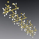 Italian LED Linear Pendant Chandelier Ljojo: Modern Home Dinning Lighting Fixture Study Bedroom Decor