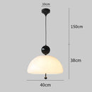 Medieval Retro Pendant Light Glass Suspension for Living Room Kitchen by Ljojo