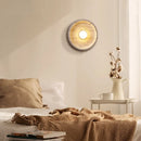Ljojo LED Wall Lamp - Nordic Modern Design - Yellow Stone - Pull Chain - Home Decor
