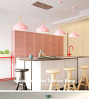 Modern Macaroon Chandelier: Aluminum Hanging Light for Home Office Decor by Ljojo