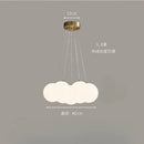 Ljojo Modern Opal White Spherical Pendant Light for Living Room and Kitchen Lighting