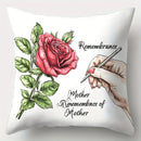 Ljojo Love Crown Mother's Day Pillowcase Set - 4pcs, 17.7" x 17.7", Single-Sided Decoration