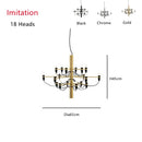 Ljojo 2097 Chandelier Pendant Lights - Stylish Lighting Fixture for Home and Hospitality