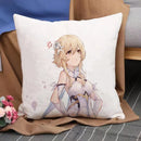 Genshin Impact Anime Pillowcase Cushion Cover 45x45 for Sofa - Ljojo