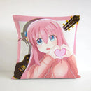 Ljojo 45x45 Decorative Pillowcases for Sofa Pillows - Bocchi Rock Theme