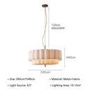 Nordic Retro Living Room Chandeliers Hanging Lamps | Wabi Sabi French Medieval Pendant Lights by Ljojo