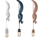 Squirrel Pendant Light for Nordic Bedrooms - Ljojo