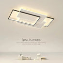 Adjustable Lighting Nordic Modern Bedroom White Ceiling Lamp by Ljojo - LED Light for Living Room