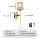 LED Rechargeable RGB Wall Lamp 2000mAH Wireless Removable Bedroom Decor by Ljojo