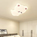 Ljojo LED Children's Room Ceiling Light: Cute Cartoon Bear Koala Baby Room Art Decoration