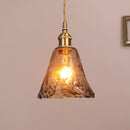 Ljojo Vintage Industrial Pendant Light Glass Chandelier for Dining Room Industrial Style Lighting