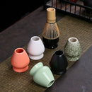 Ljojo Matcha Tray Plate Tea-making Ceremony Accessories Whisk Stand Traditional Tool