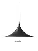 Danish Single Head Chandelier Horn Pendant Lamp for Dining Room Bar by Ljojo