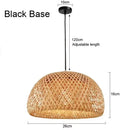Rattan Hand Craft Woven Pendant Lights 36cm - Ljojo