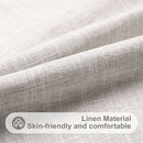 Ljojo Linen Chenille Pillow Case 50x50cm Sofa Bed Car Decorative Cushion Cover